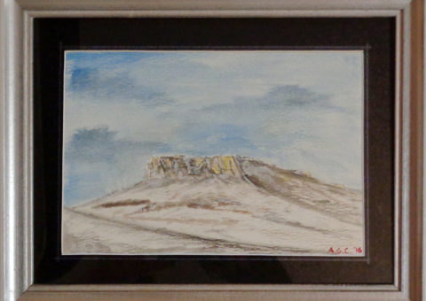 ancora da Maro - acquerello su cartone 26x18 cm