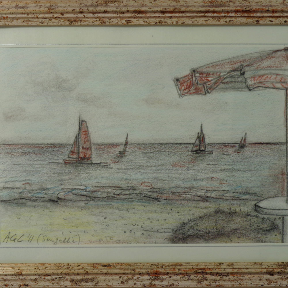 Senigallia - pastello su cartone 21x15 cm