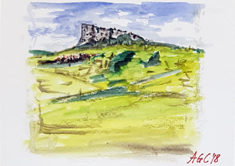 Cartolina acquarello 4 - 14,5x10,5 cm