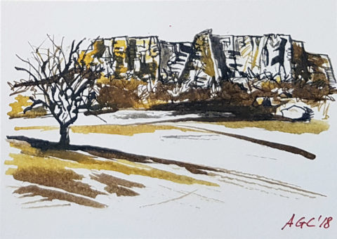 Cartolina china 2 - 14,5x10x5 cm