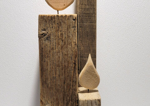 Cero quadrato 4 - 11x11x40 cm
